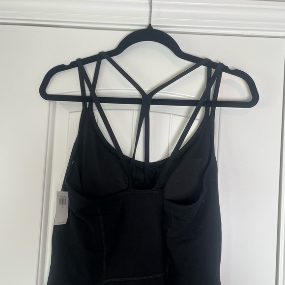 NWT Old Navy Black Strappy Summer Athletic Skort Dress with Built-In Shorts - Picture 2 of 3